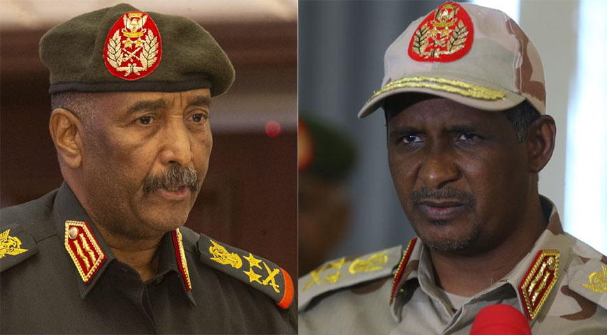 Sudan warring generals